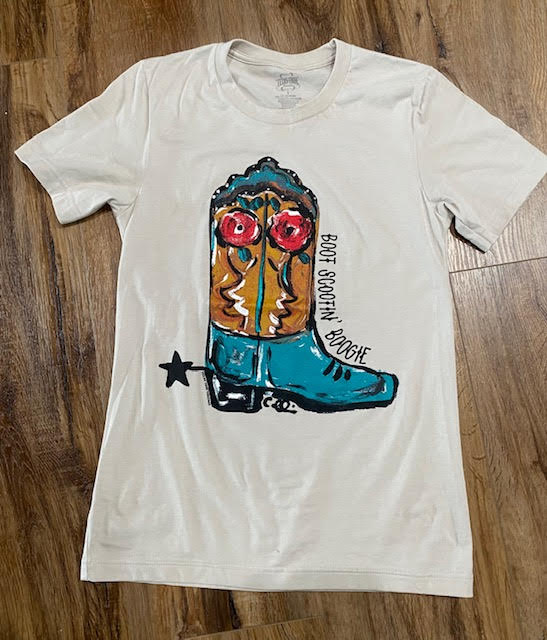 Boot Scootin Boogie Tee - Sweetwater Boutique