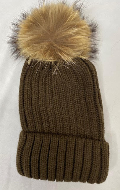 Beanie With The Fur - Sweetwater Boutique