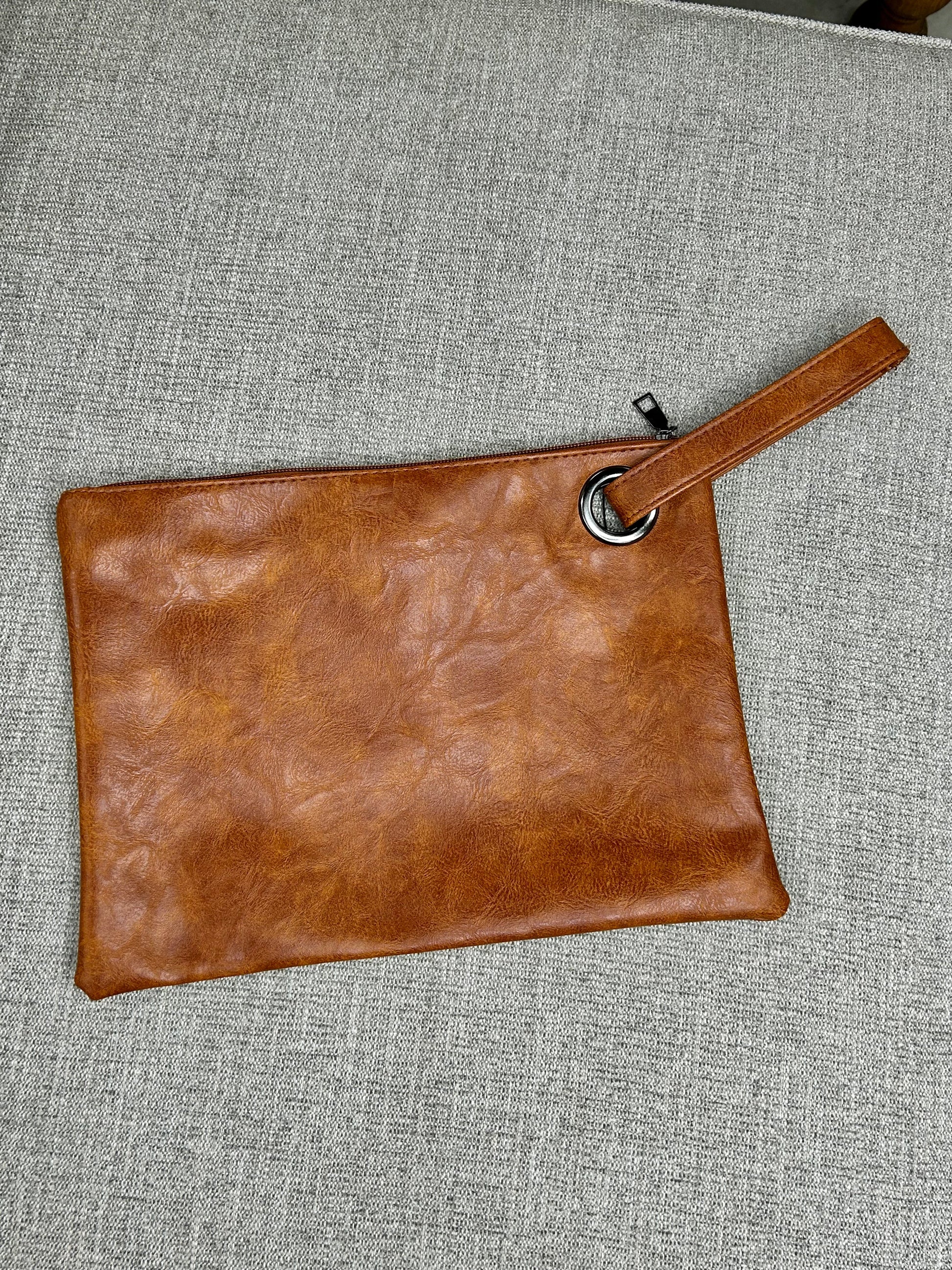 Saddle Oversized Clutch - Sweetwater Boutique