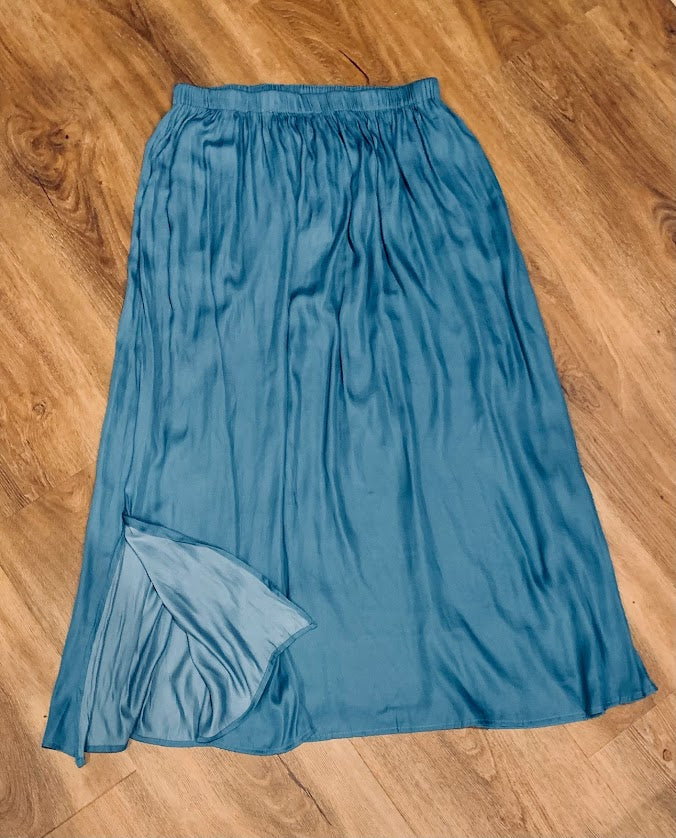 Long Skirt    ( 3 colors available) - Sweetwater Boutique