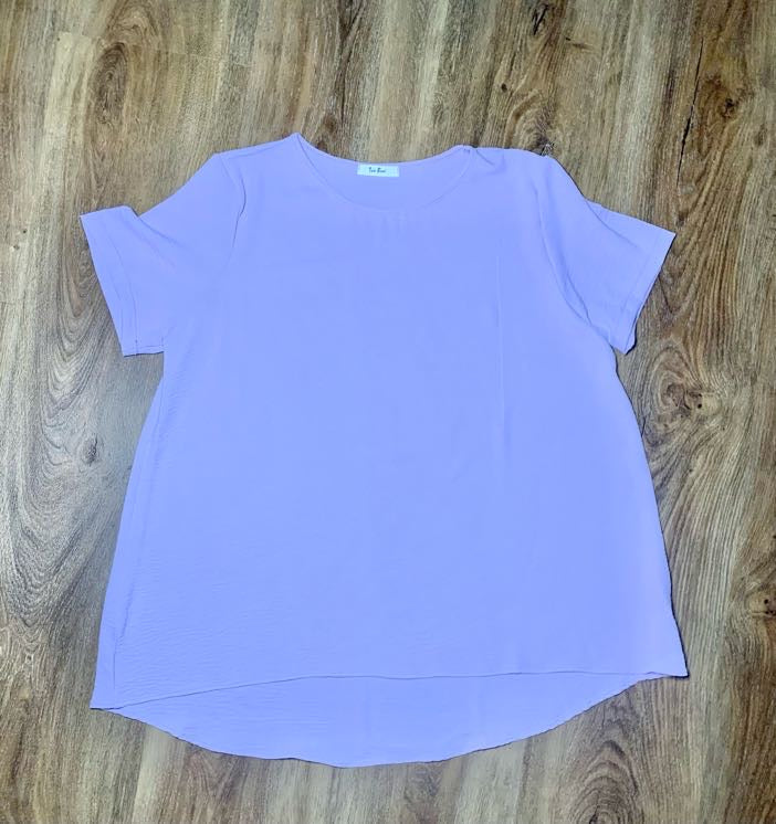 Cap Sleeve Solid Top       (5 Colors Available) - Sweetwater Boutique