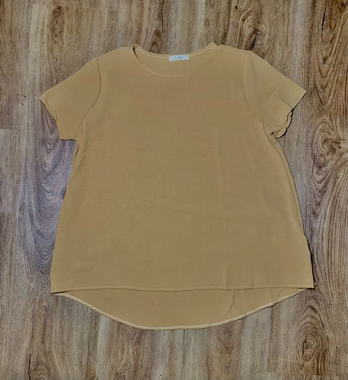 Cap Sleeve Solid Top       (5 Colors Available) - Sweetwater Boutique