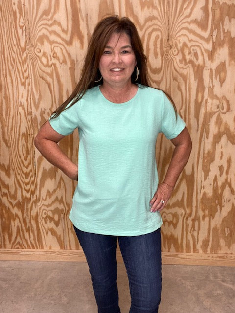 Cap Sleeve Solid Top (7 Colors Available) - Sweetwater Boutique