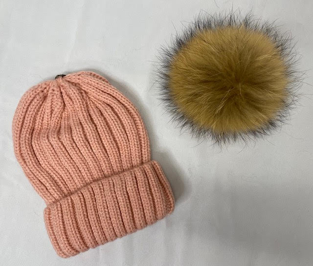 Beanie With The Fur - Sweetwater Boutique